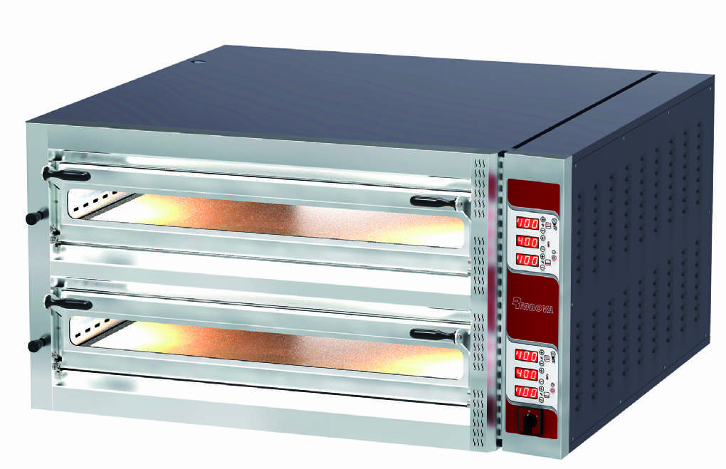 E9352 Elektrikli Pizza Fırını Elektronik Kontrol KaliteGaz Üretim