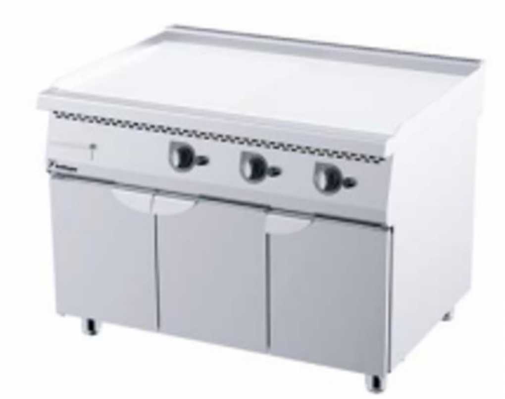 GFCS1290GC 900 Serisi Mono Blok Gazlı Pleyt Izgara (Krom Kaplı)