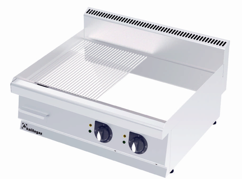 GS1270EC 700 Serisi Elektrikli Pleyt Izgara (Krom Kaplı)