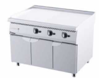 GGCS1290GC 900 Serisi Mono Blok Gazlı Pleyt Izgara (Krom Kaplı)